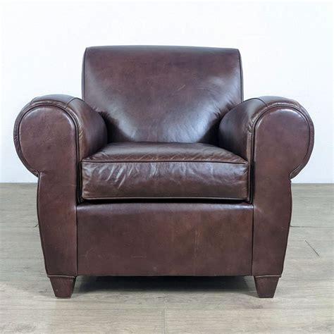 pottery barn leather chair|Chairs Leather Furniture